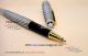 Perfect Replica Montblanc Meisterstuck Gold Clip Carved Stainless Steel And Black Rollerball Pen (4)_th.jpg